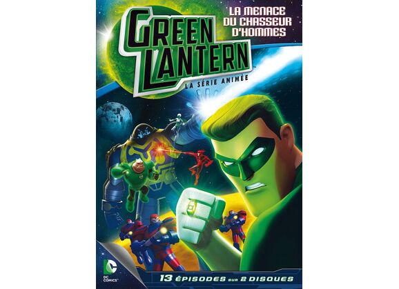 Image DVD Green Lantern, la série animée - Saison 1 - Partie 2 - La menace du chasseur d'hommes DVD Zone 2
