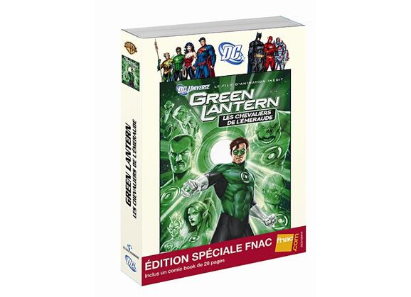 Image DVD GREEN LANTERN - Les Chevaliers de l'Emeraude - Edition Spéciale Fnac - DVD DVD Zone 2