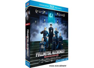 Blu-Ray  Fullmetal Alchemist : Brotherhood - Part 2 - Édition Saphir - Blu-ray