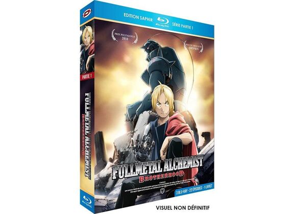 Image Blu-Ray Fullmetal Alchemist : Brotherhood - Part 1 - Édition Saphir - Blu-ray