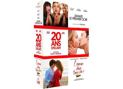 Image DVD Jamais le premier soir + 20 ans d'écart + L'Amour dure trois ans - Pack DVD Zone 2