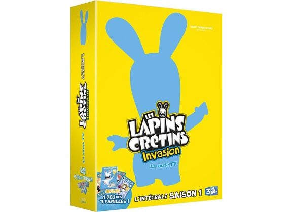 Image DVD Les Lapins Crétins : Invasion - La série TV - L'intégrale saison 1 DVD Zone 2