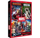 DVD  Marvel Animés - Coffret : Iron Man + Wolverine + X-Men + Avengers Confidential DVD Zone 2