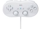 Acc. de jeux vidéo NINTENDO Manette Filaire Classique Blanc Wii Wii U