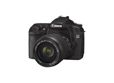 Image Appareils photos numériques CANON EOS 50D + EF-S18-200 Noir