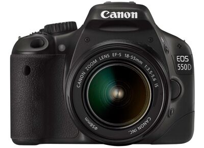 Appareils photos numériques CANON EOS 550D + 18-55 mm + 75-300 mm Noir