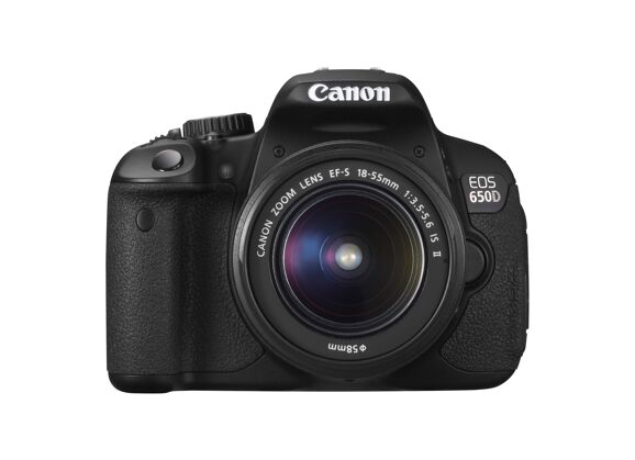 Image Appareil photo numérique CANON EOS 650D + EF-S 18-55 IS II Noir