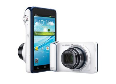 Image Appareils photos numériques SAMSUNG GALAXY EK-GC100ZWAXEF Blanc