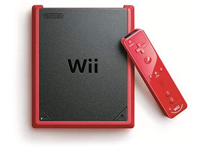 Console NINTENDO Wii Mini Noir & Rouge + 1 Manette