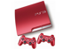 Console SONY PS3 Slim Rouge 320 Go + 2 manettes