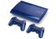 Console SONY PS3 Ultra Slim Bleu 500 Go + 2 manettes