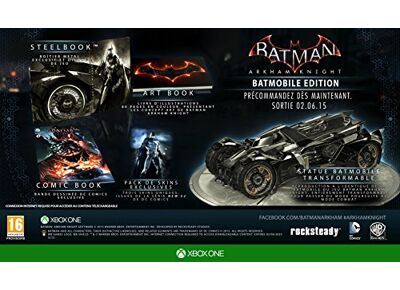 Image Jeux Vidéo Batman Arkham Knight Batmobile Edition Xbox One Xbox One