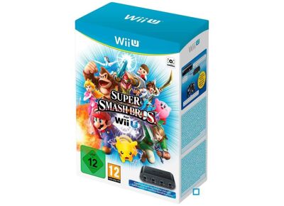 Jeux Vidéo Super Smash Bros. Wii U + Adaptateur Manette Gamecube pour Wii U Wii U