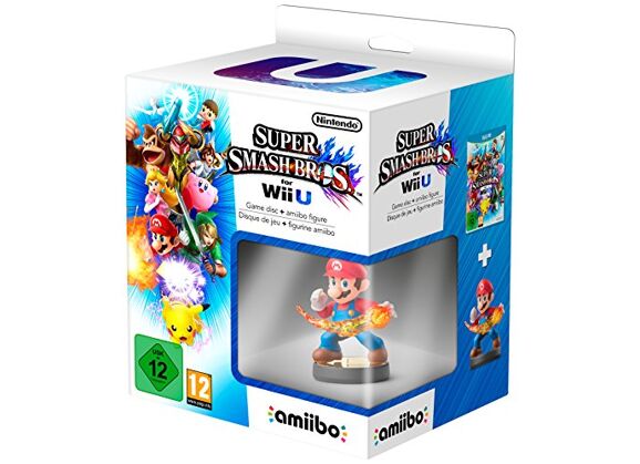 Image Jeux Vidéo Super Smash Bros. Wii U+ Figurine Mario Amiibo Nintendo Wii U