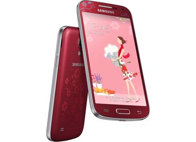 SAMSUNG Galaxy S4 Mini Rouge La Fleur 8 Go Débloqué