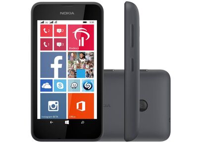 NOKIA Lumia 530 Noir 4 Go Débloqué