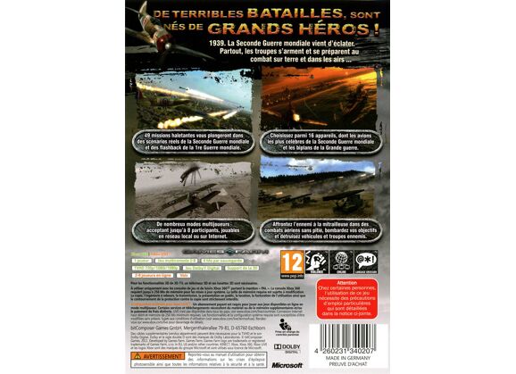 Image Jeux Vidéo Air Conflicts Secret Wars Xbox 360