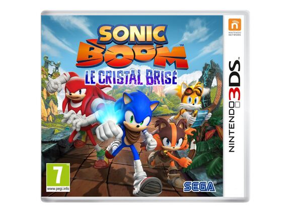 Image Jeux Vidéo Sonic Boom Le Cristal Brisé 3DS