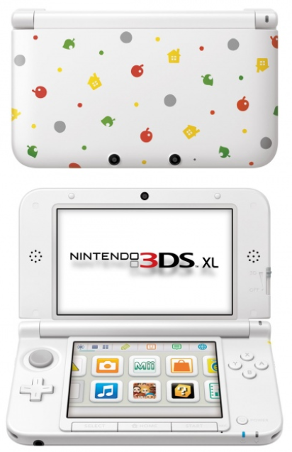 Console NINTENDO 3DS XL Animal Crossing Blanc d'occasion