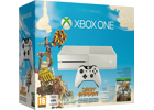 Console MICROSOFT Xbox One Blanc 500 Go + 1 manette + Sunset Overdrive