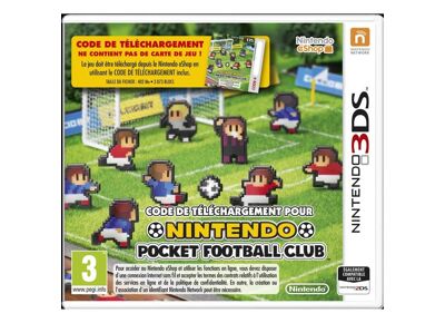 Jeux Vidéo Code de téléchargement pour Nintendo Pocket Football Club 3DS