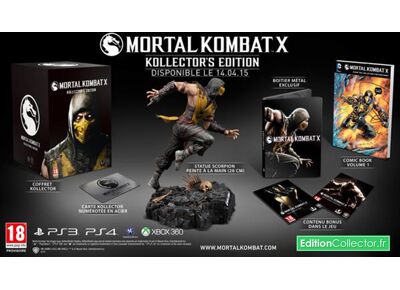 Jeux Vidéo Mortal Kombat X Edition Collector PlayStation 4 (PS4)