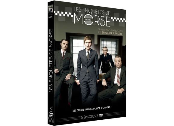 Image DVD Les Enquêtes de Morse - Saison 1 DVD Zone 2