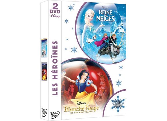 Image DVD Blanche Neige et les sept nains + La reine des neiges - Pack DVD Zone 2