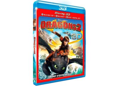 Blu-Ray  Dragons 2 - Combo Blu-ray3D + Blu-ray+ DVD + Copie digitale