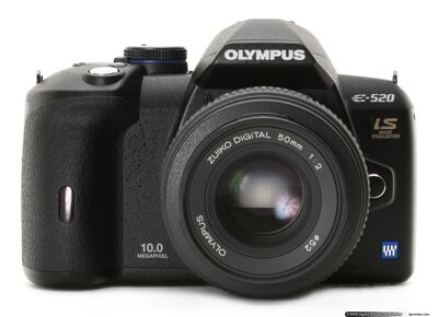 Appareils photos numériques OLYMPUS E520 Noir