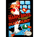 Console NINTENDO NES Gris + 2 manettes + Jeux Super Mario Bros + Duck Hunt