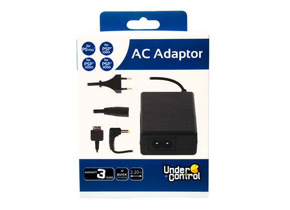 Image Acc. de jeux vidéo UNDER CONTROL Chargeur Secteur PSP Ps Vita