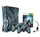 Console MICROSOFT Xbox 360 Halo 4 Bleu 320 Go + 2 manettes + Halo 4