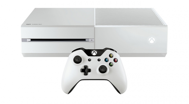 Console MICROSOFT Xbox One Blanc 500 Go + 1 manette d'occasion