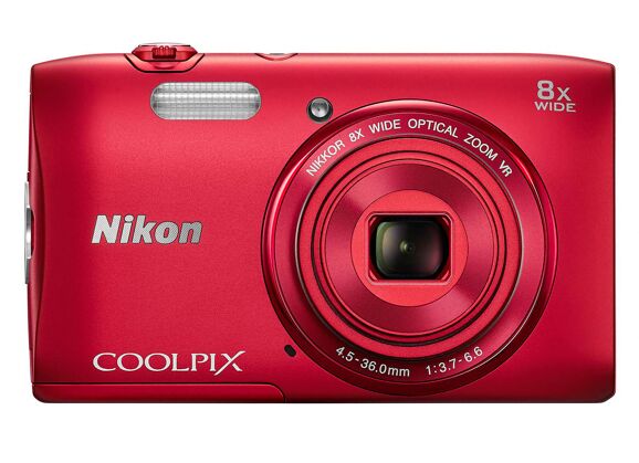 Image Appareil photo numérique NIKON Coolpix S3600 Rouge