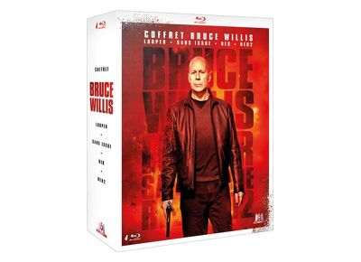 Blu-Ray  Coffret Bruce Willis : Looper + Sans issue + RED + RED 2 - Pack - Blu-ray