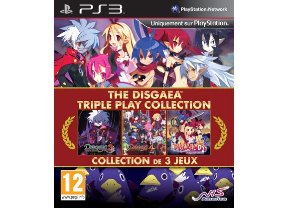 Image Jeux Vidéo The Disgaea Triple Play Collection PlayStation 3 (PS3)