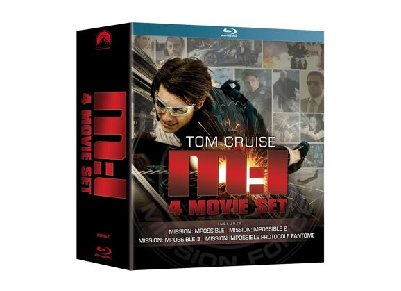 Image Blu-Ray Mission Impossible : La quadrilogie - Coffret 4 Blu-ray