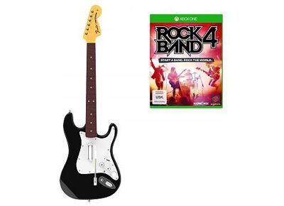Jeux Vidéo Rock Band 4 + Guitare Sans Fil Fender St Xbox One