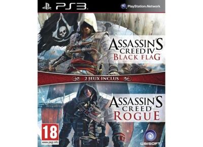Image Jeux Vidéo Compilation Assassin's Creed IV Black Flag + Assassin's Creed Rogue PlayStation 3 (PS3)