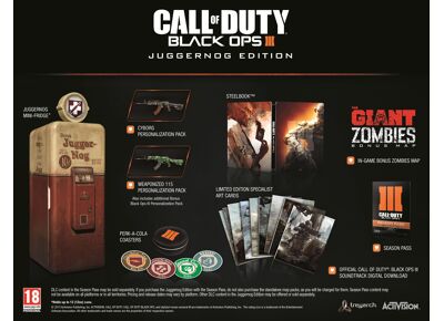 Jeux Vidéo Call of Duty Black Ops 3 (Black Ops III) Edition Juggernog Xbox One
