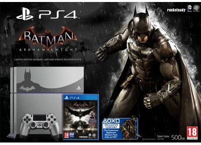 Console SONY PS4 Gris Batman : Arkham Night 500 Go + 1 Manette + Batman : Arkham Knight