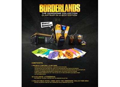 Jeux Vidéo Borderlands The Handsome Collection ClapTrap Edition Xbox One