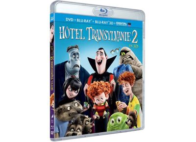 Blu-Ray  Hôtel Transylvanie 2 - Combo Blu-Ray3d + Blu-Ray+ Dvd + Copie Digitale