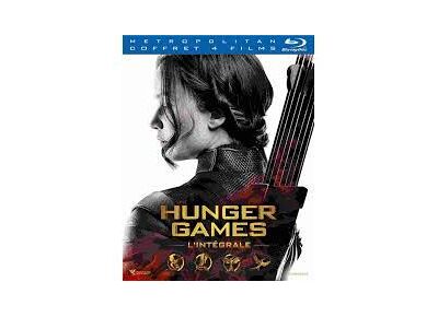 Blu-Ray  Hunger Games - L'intégrale : Hunger Games + Hunger Games 2 : L'embrasement + Hunger Games - La Révolte : Partie 1 + Partie 2 - Édition Limitée - Blu-Ray