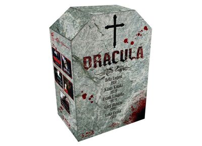 Blu-Ray  Dracula : Bela Lugosi 1931 + Klaus Kinski 1979 + Frank Langela 1979 + Gary Oldman 1992 + Luke Evans 2014 - Pack - Blu-Ray