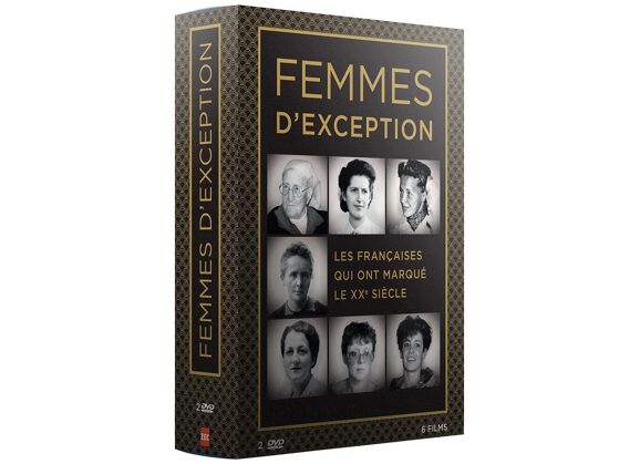 Image DVD Femmes D'exception - Les Françaises Qui Ont Marqué Le Xxe Siècle - Pack DVD Zone 2