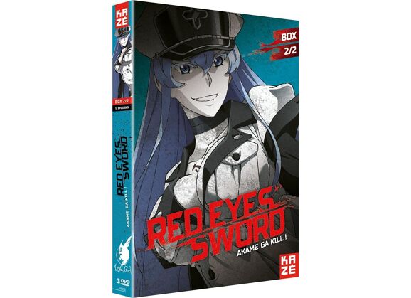 Image DVD Red Eyes Sword - Akame Ga Kill ! - Box 2/2 DVD Zone 2