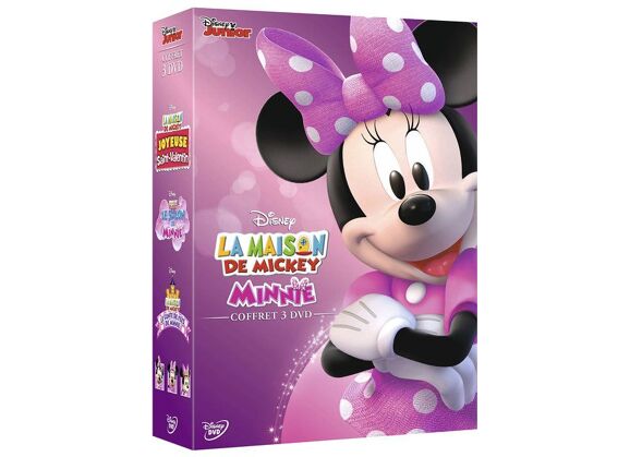 Image DVD La Maison De Mickey - Minnie : Joyeuse Saint-Valentin + Le Salon De Minnie + Le Conte De Fées De Minnie - Pack DVD Zone 2