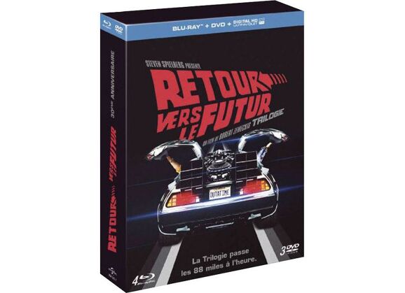 Image Blu-Ray Retour Vers Le Futur - Trilogie - Collector Blu-Ray+ Dvd + Copie Digitale + Goodies